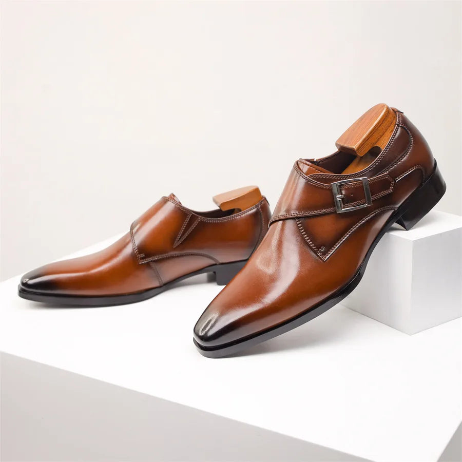Monte Cervino Monk Strap Loafers