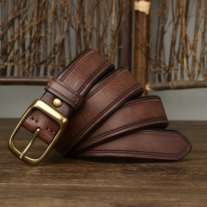 Arcadian Genuine Leather Belt