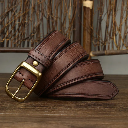 Arcadian Genuine Leather Belt