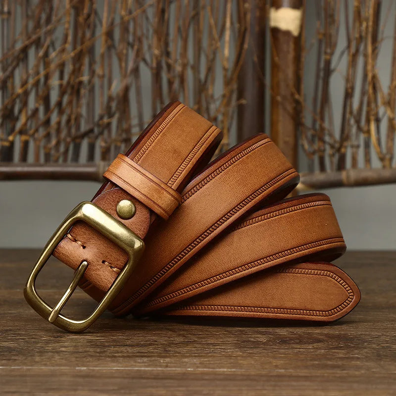 Arcadian Genuine Leather Belt