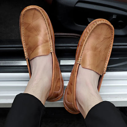 Brookstone Leather Loafers
