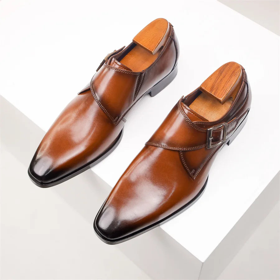 Monte Cervino Monk Strap Loafers