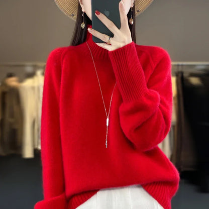 Milan Wool Turtleneck Sweater
