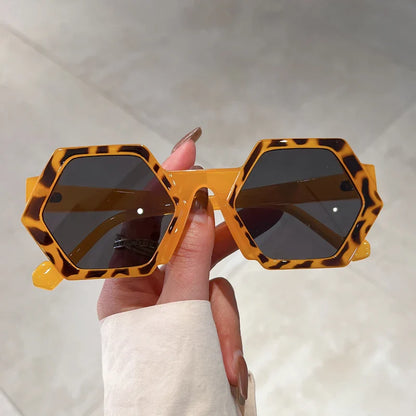 GeoHex Statement Sunglasses