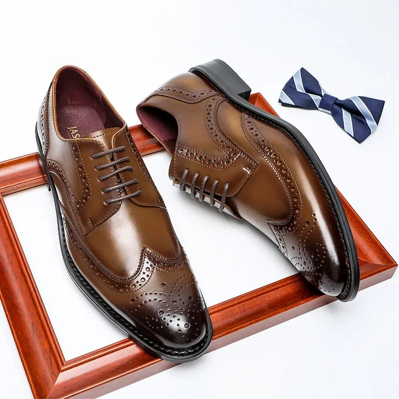 Heritage Brogue Leather Shoes
