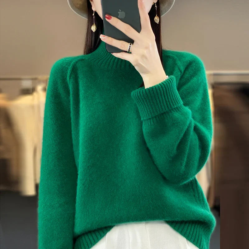 Milan Wool Turtleneck Sweater