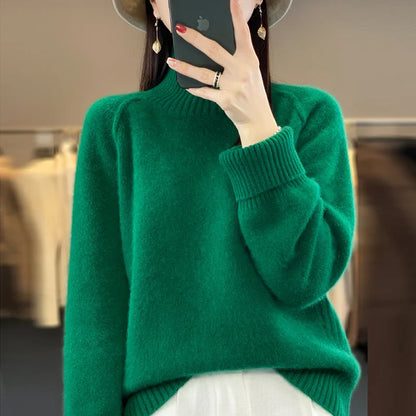 Milan Wool Turtleneck Sweater