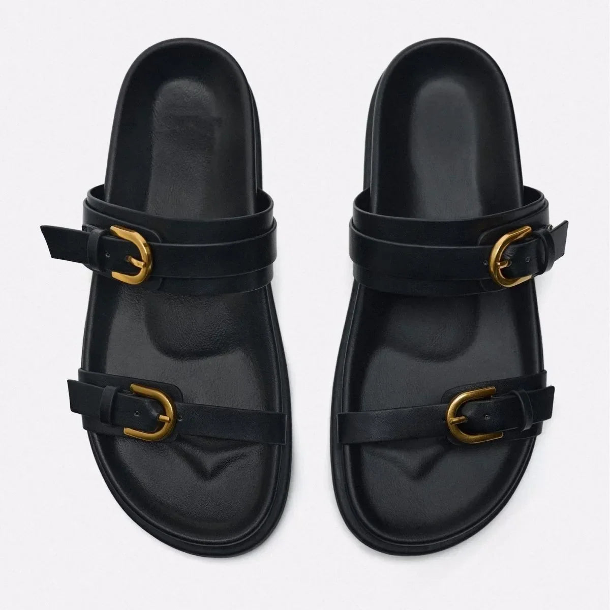 Karma Stride Leather Sandals