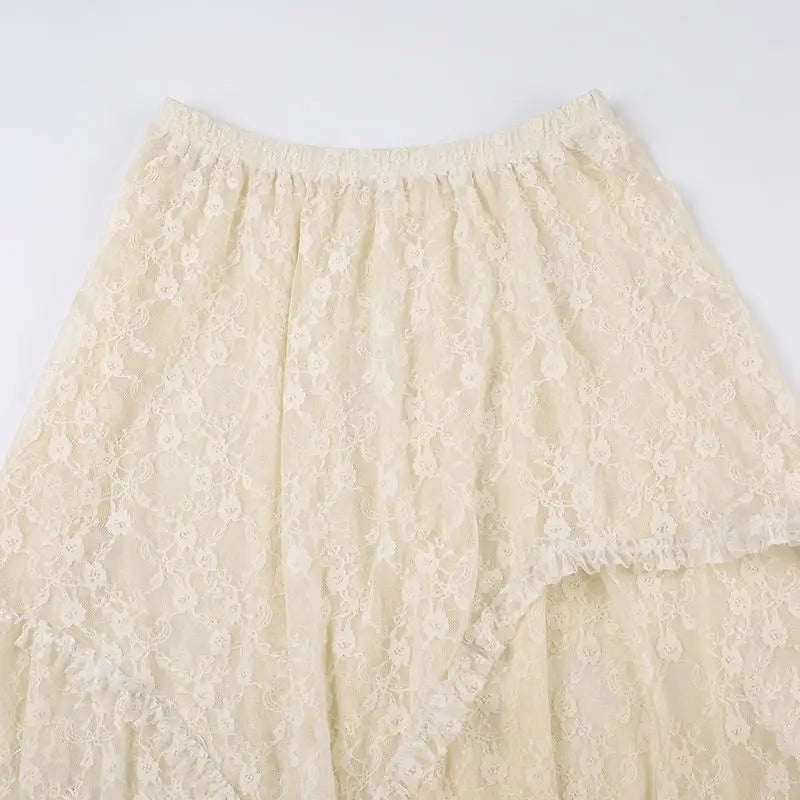 Elysian Lace Cascade Skirt