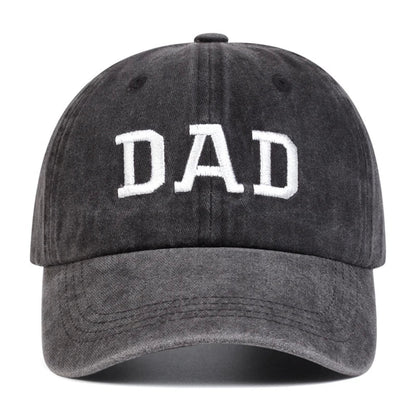 Embroidered 'Mom & Dad' Cap Duo