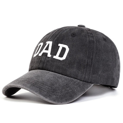 Embroidered 'Mom & Dad' Cap Duo
