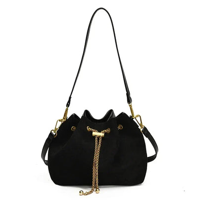 Florence Suede Shoulder Bag