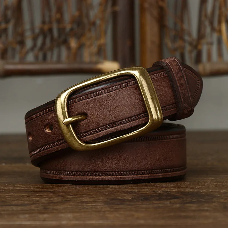 Arcadian Genuine Leather Belt