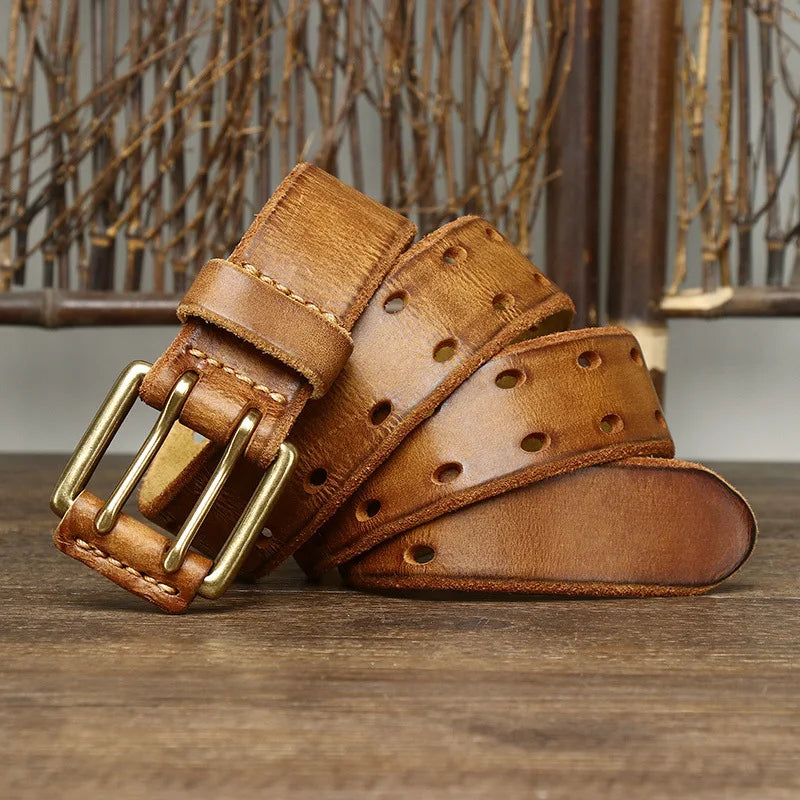 Heron Full-Grain Leather Belt