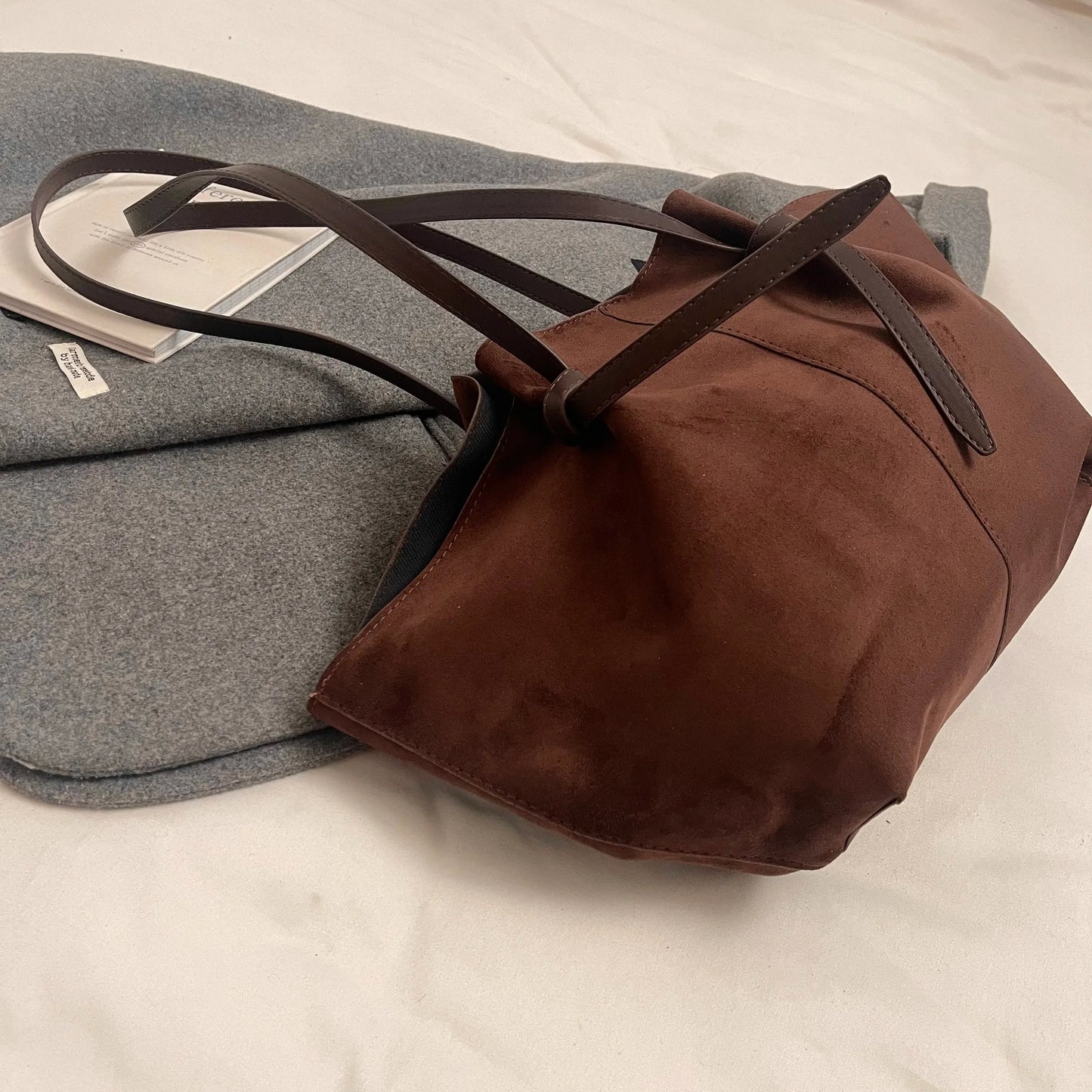 Capri Suede Tote Bag