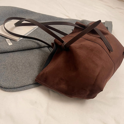 Capri Suede Tote Bag