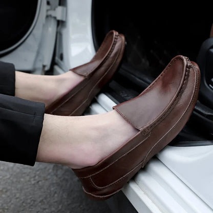 Brookstone Leather Loafers
