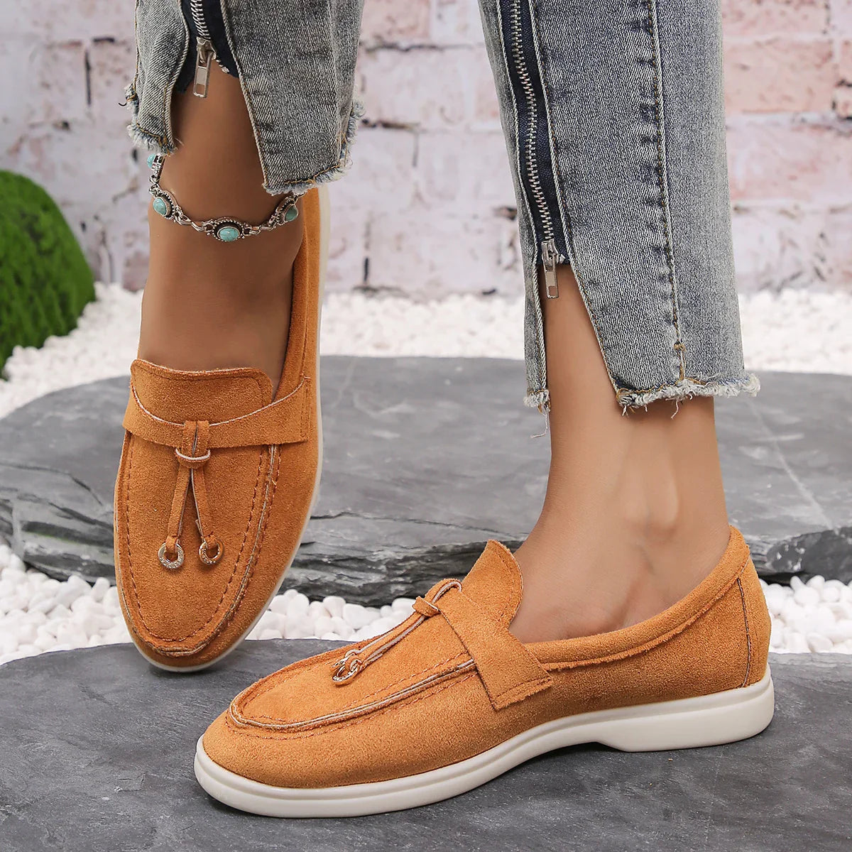 Chic Urban Suede Loafers