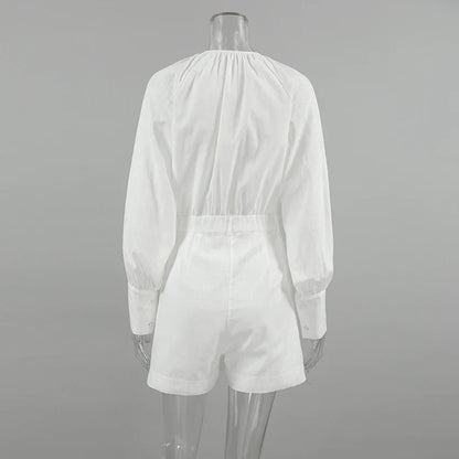 Breezy Tie-Front Romper