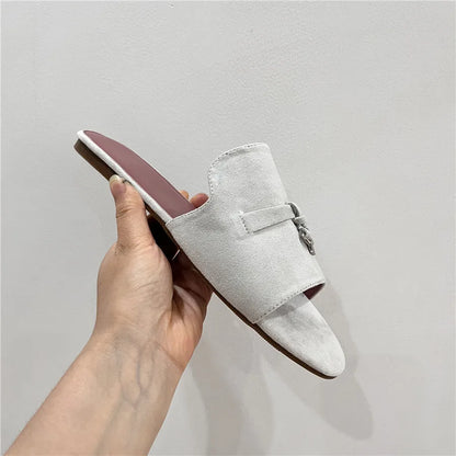 Lisa Porro Suede Slip Ons