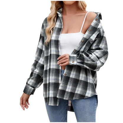 Downtown Plaid Long Sleeve
