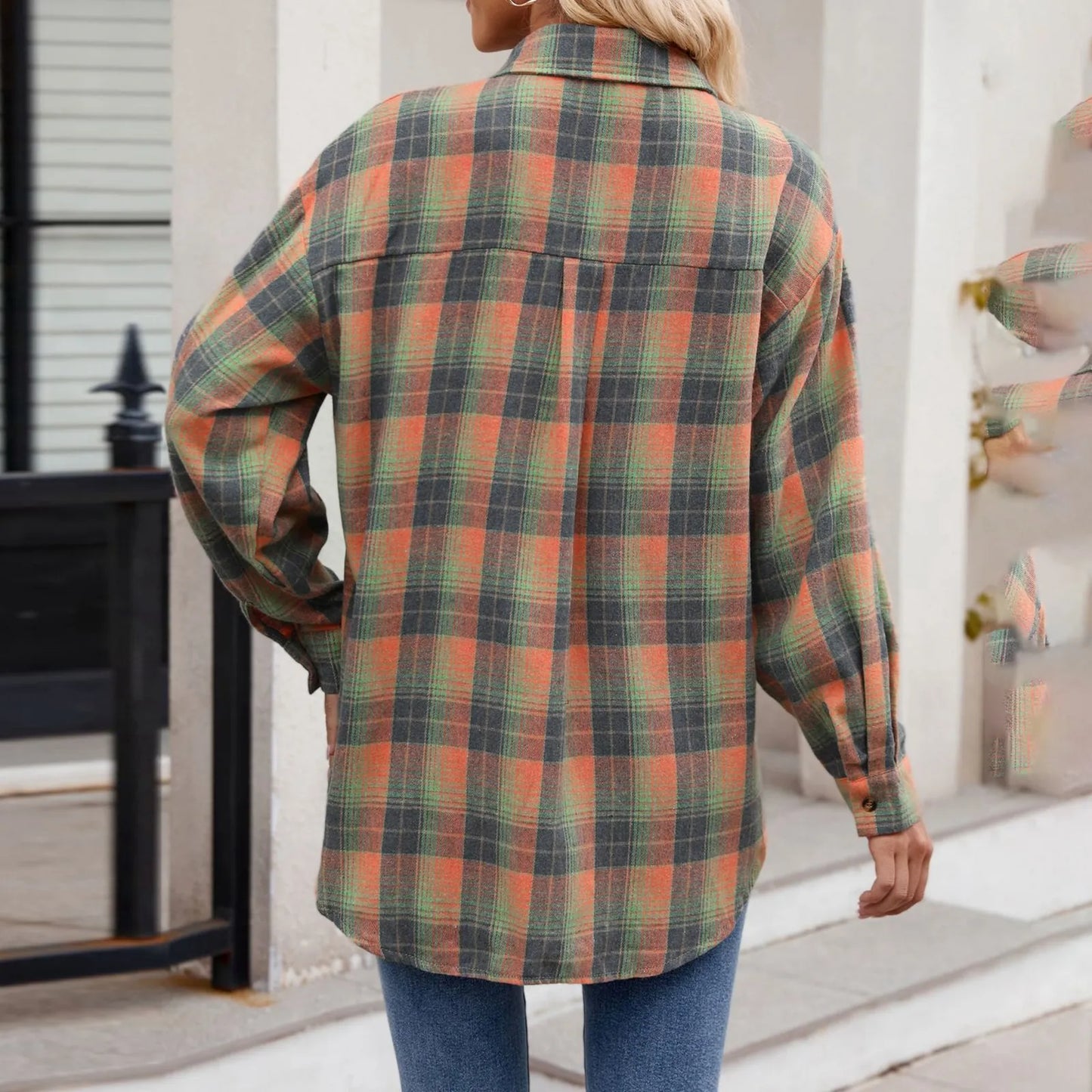 Downtown Plaid Long Sleeve