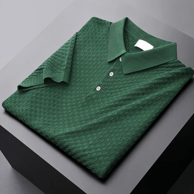 19th Hole™ Carmine Jacquard Polo