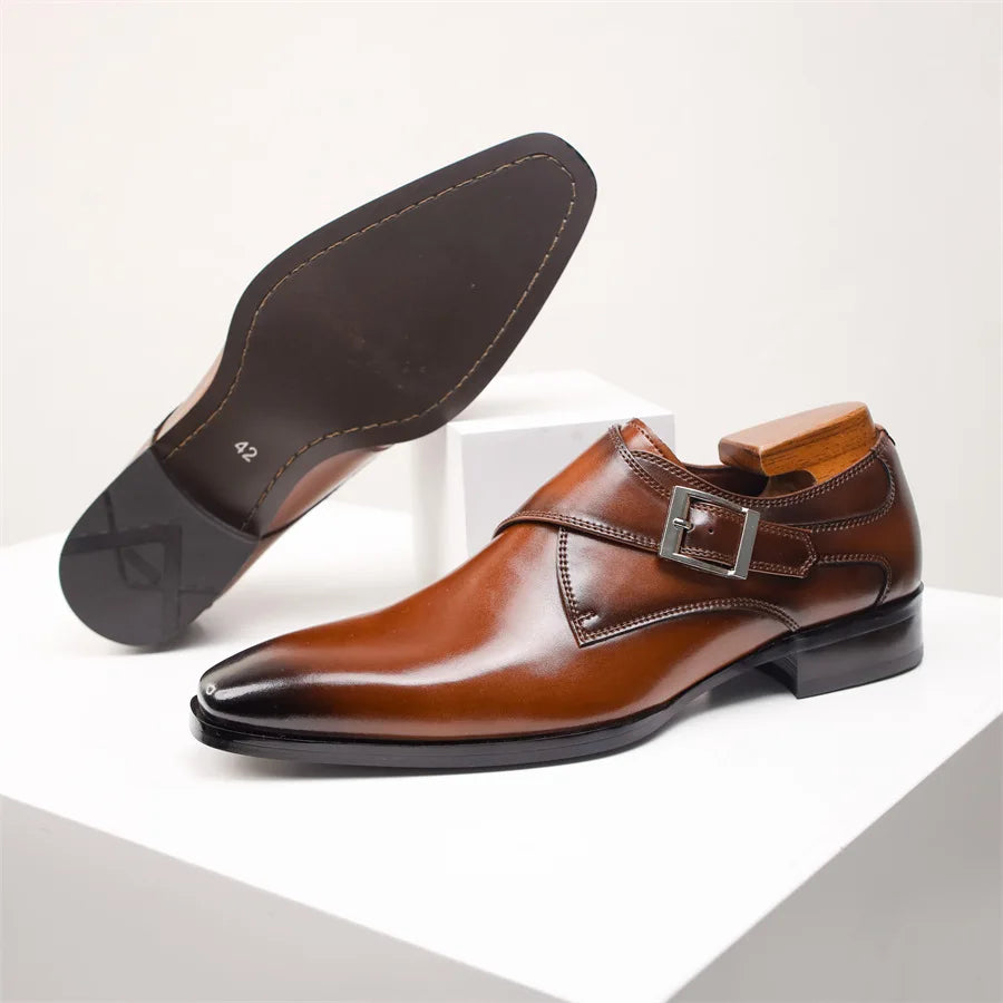 Monte Cervino Monk Strap Loafers