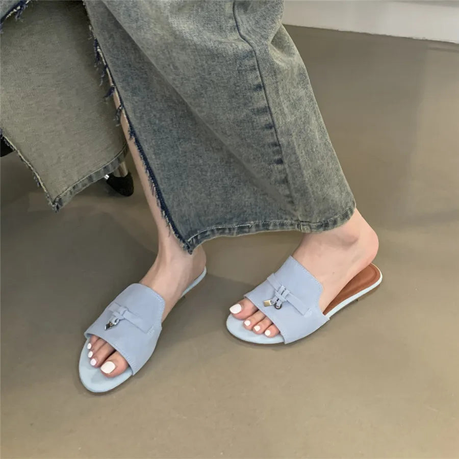 Lisa Porro Suede Slip Ons