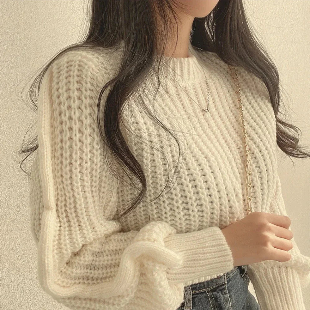 Anne Prestige Ribbed Knit Sweater