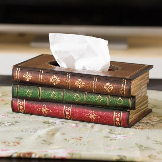 Bookworm Tissue Box