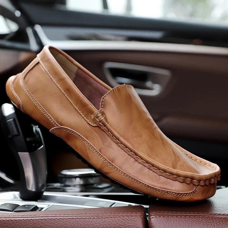Brookstone Leather Loafers