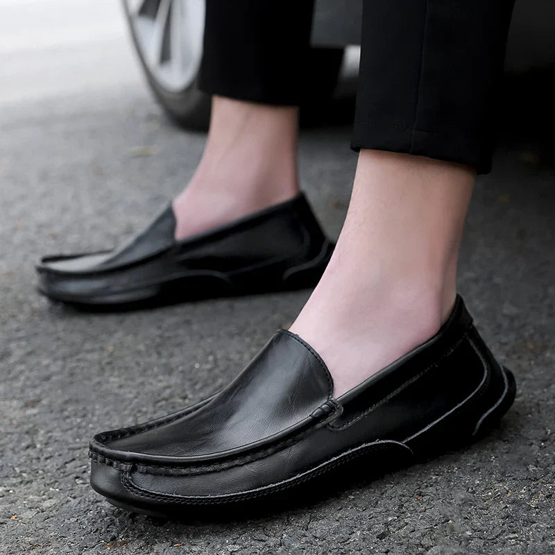 Brookstone Leather Loafers