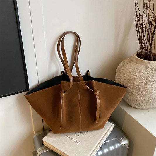 Siena Suede Tote Bag