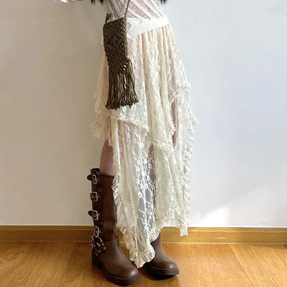 Elysian Lace Cascade Skirt