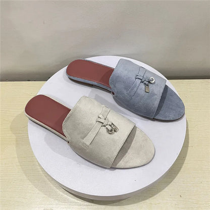 Lisa Porro Suede Slip Ons