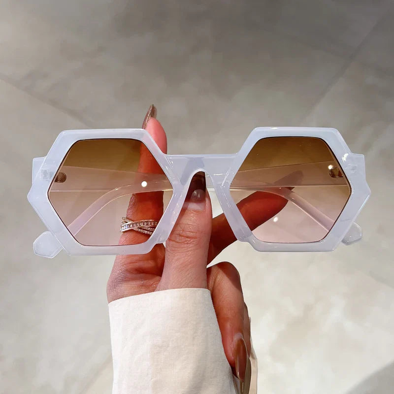 GeoHex Statement Sunglasses