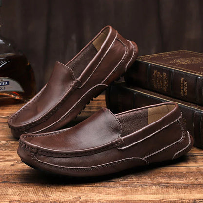 Brookstone Leather Loafers
