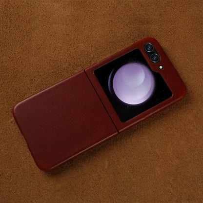 Artisan's Series: Vintage Leather Galaxy Z Flip Case