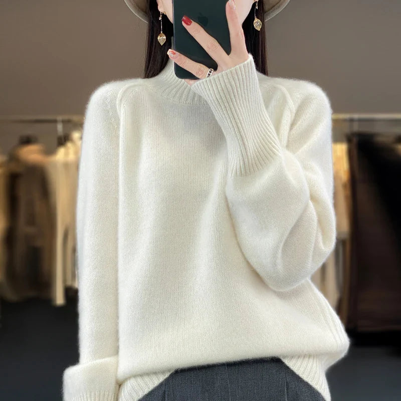 Milan Wool Turtleneck Sweater