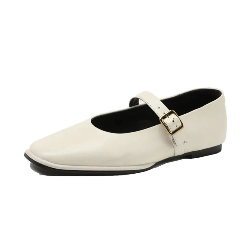 Augusta Leather Flats