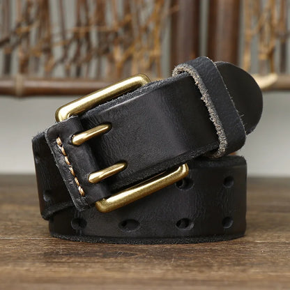 Heron Full-Grain Leather Belt