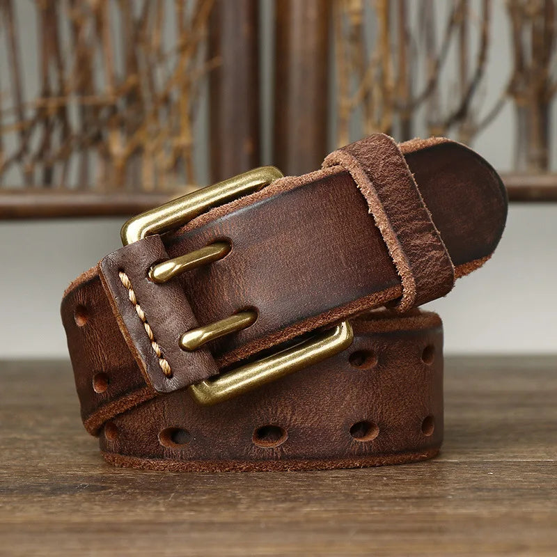 Heron Full-Grain Leather Belt