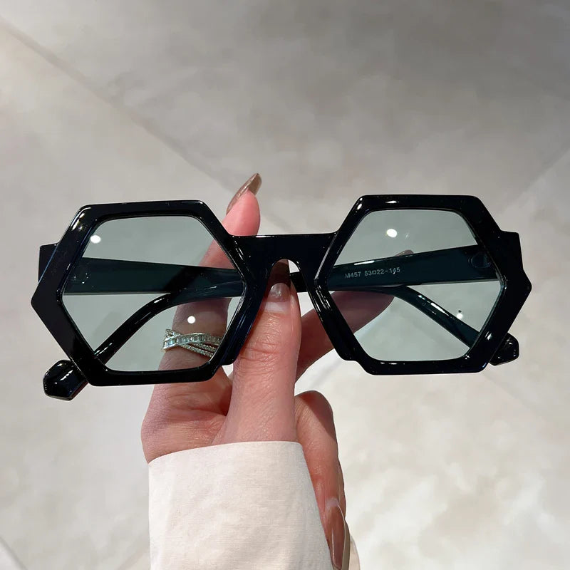 GeoHex Statement Sunglasses