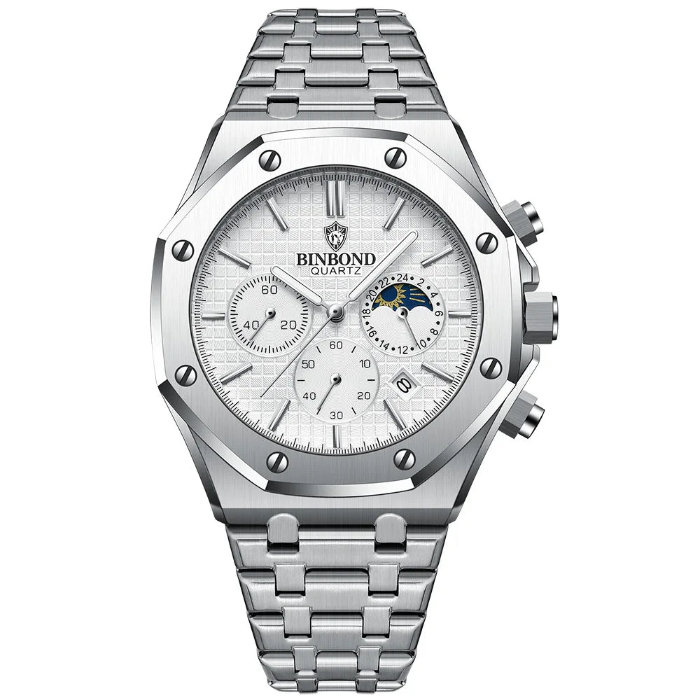 ChronoMaster Stainless Steel Watch