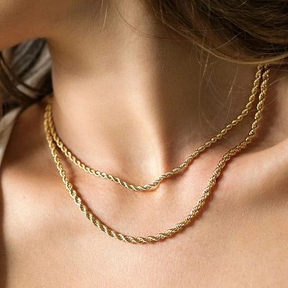 Imperial Twine Chain Necklace