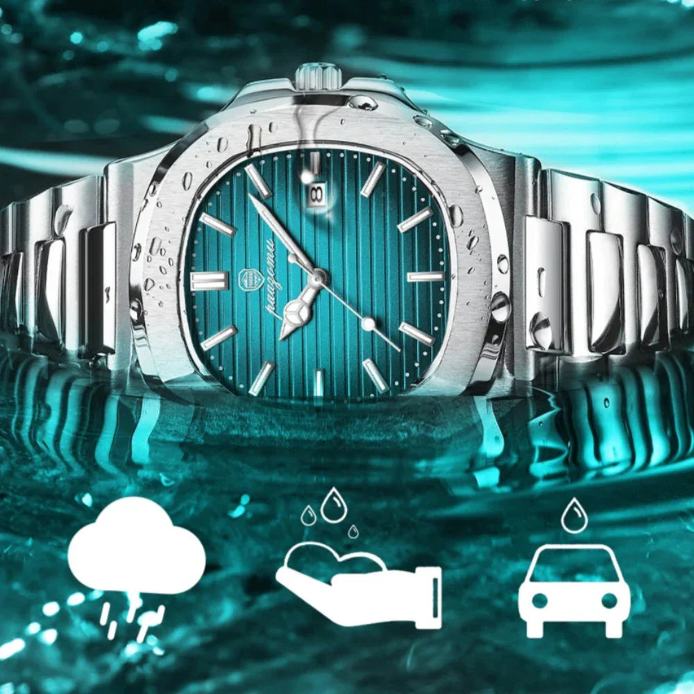 Mason Foundation: Stainless Steel Watch