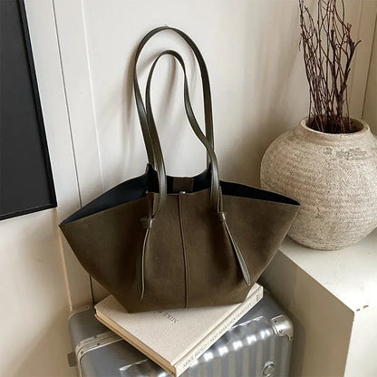 Siena Suede Tote Bag