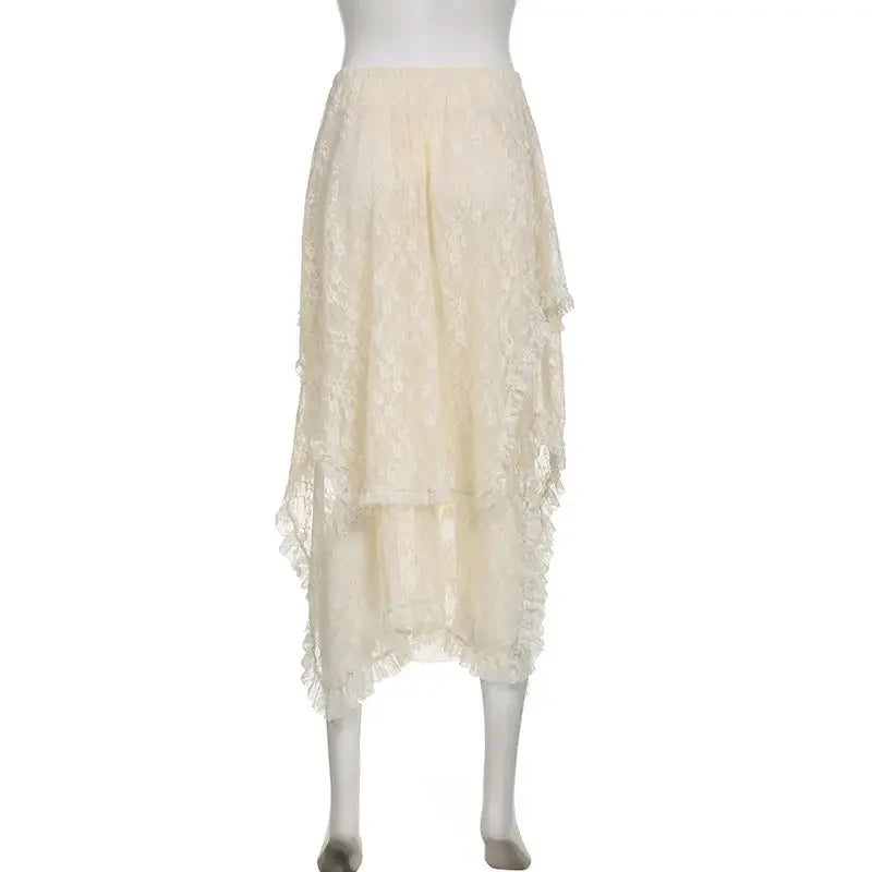 Elysian Lace Cascade Skirt