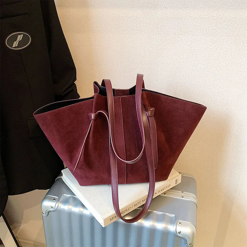 Siena Suede Tote Bag